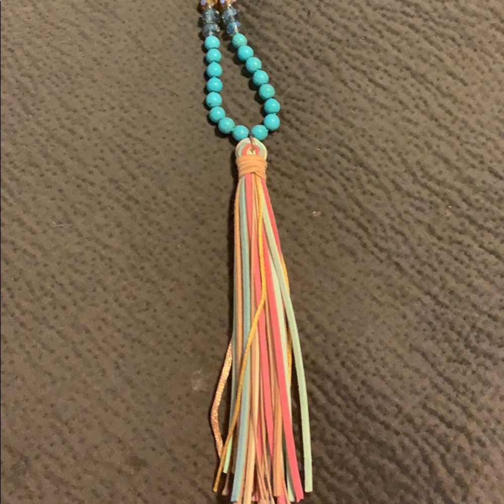 Tassel necklace